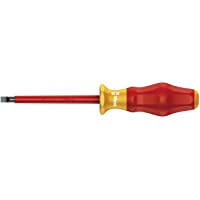 Wera 05031580001 Destornillador plano aislado según VDE- 0.4 x 2.5 x 80 mm